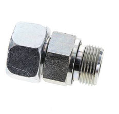 20S & M27x2 Zink plated Steel Straight Swivel with Male Threads 400 bar NBR O-ring Sealing Cone Adjustable ISO 8434-1
