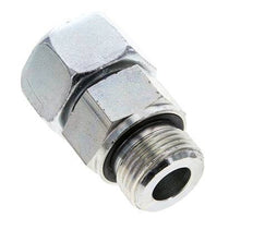 20S & M27x2 Zink plated Steel Straight Swivel with Male Threads 400 bar NBR O-ring Sealing Cone Adjustable ISO 8434-1