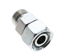 20S & M27x2 Zink plated Steel Straight Swivel with Male Threads 400 bar NBR O-ring Sealing Cone Adjustable ISO 8434-1