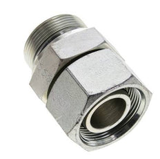 30S & M42x2 Zink plated Steel Straight Swivel with Male Threads 400 bar NBR O-ring Sealing Cone Adjustable ISO 8434-1