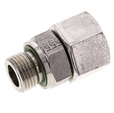 15L & M18x1.5 Stainless Steel Straight Swivel with Male Threads 315 bar FKM O-ring Sealing Cone Adjustable ISO 8434-1