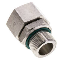 22L & M26x1.5 Stainless Steel Straight Swivel with Male Threads 160 bar FKM O-ring Sealing Cone Adjustable ISO 8434-1