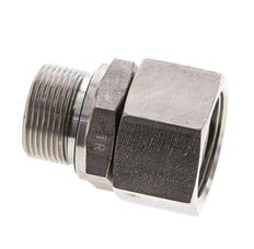 22L & M26x1.5 Stainless Steel Straight Swivel with Male Threads 160 bar FKM O-ring Sealing Cone Adjustable ISO 8434-1