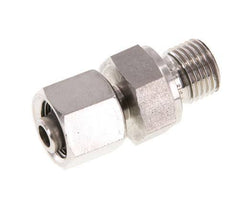 8L & G1/4'' Stainless Steel Straight Swivel with Male Threads 315 bar FKM Adjustable ISO 8434-1