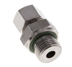 12L & G1/2'' Stainless Steel Straight Swivel with Male Threads 315 bar FKM Adjustable ISO 8434-1