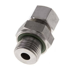 12L & G1/2'' Stainless Steel Straight Swivel with Male Threads 315 bar FKM Adjustable ISO 8434-1