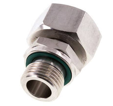 18L & G1/2'' Stainless Steel Straight Swivel with Male Threads 315 bar FKM Adjustable ISO 8434-1