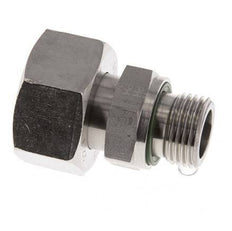 22L & G1/2'' Stainless Steel Straight Swivel with Male Threads 160 bar FKM Adjustable ISO 8434-1