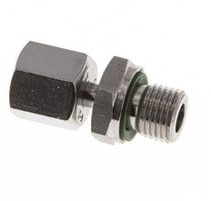 6S & G1/4'' Stainless Steel Straight Swivel with Male Threads 630 bar FKM Adjustable ISO 8434-1