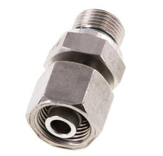 10S & G3/8'' Stainless Steel Straight Swivel with Male Threads 630 bar FKM Adjustable ISO 8434-1