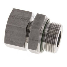 30S & G1-1/4'' Stainless Steel Straight Swivel with Male Threads 400 bar FKM Adjustable ISO 8434-1