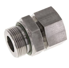 30S & G1-1/4'' Stainless Steel Straight Swivel with Male Threads 400 bar FKM Adjustable ISO 8434-1