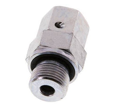 10L & G3/8'' Zink plated Steel Straight Swivel with Male Threads 315 bar NBR O-ring Sealing Cone Adjustable ISO 8434-1