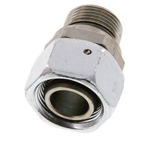 22L & G3/4'' Zink plated Steel Straight Swivel with Male Threads 160 bar NBR O-ring Sealing Cone Adjustable ISO 8434-1