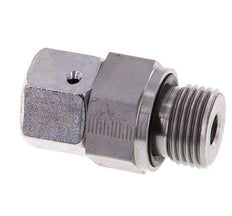 12S & G1/2'' Zink plated Steel Straight Swivel with Male Threads 630 bar NBR O-ring Sealing Cone Adjustable ISO 8434-1