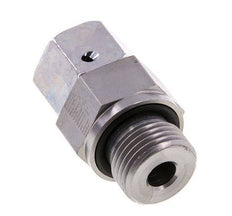 12S & G1/2'' Zink plated Steel Straight Swivel with Male Threads 630 bar NBR O-ring Sealing Cone Adjustable ISO 8434-1