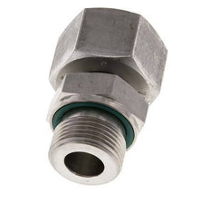 14S & G1/2'' Zink plated Steel Straight Swivel with Male Threads 630 bar NBR O-ring Sealing Cone Adjustable ISO 8434-1
