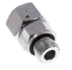 16S & G1/2'' Zink plated Steel Straight Swivel with Male Threads 400 bar NBR O-ring Sealing Cone Adjustable ISO 8434-1