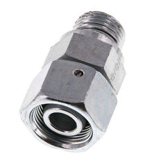 16S & G1/2'' Zink plated Steel Straight Swivel with Male Threads 400 bar NBR O-ring Sealing Cone Adjustable ISO 8434-1
