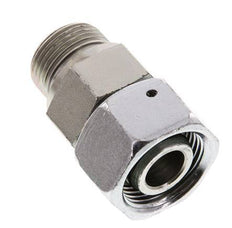 20S & G3/4'' Zink plated Steel Straight Swivel with Male Threads 400 bar NBR O-ring Sealing Cone Adjustable ISO 8434-1