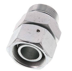 30S & G1-1/4'' Zink plated Steel Straight Swivel with Male Threads 400 bar NBR O-ring Sealing Cone Adjustable ISO 8434-1