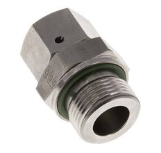 15L & G3/4'' Stainless Steel Straight Swivel with Male Threads 315 bar FKM O-ring Sealing Cone Adjustable ISO 8434-1