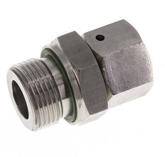 15L & G3/4'' Stainless Steel Straight Swivel with Male Threads 315 bar FKM O-ring Sealing Cone Adjustable ISO 8434-1