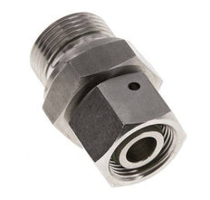 15L & G3/4'' Stainless Steel Straight Swivel with Male Threads 315 bar FKM O-ring Sealing Cone Adjustable ISO 8434-1