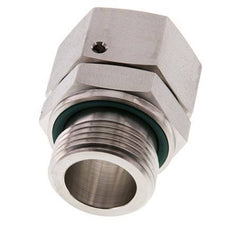 28L & G1'' Stainless Steel Straight Swivel with Male Threads 160 bar FKM O-ring Sealing Cone Adjustable ISO 8434-1