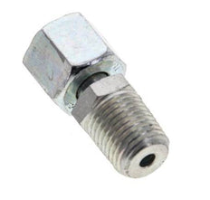 8L & 1/4'' NPT Zink plated Steel Straight Swivel with Male Threads 315 bar Adjustable ISO 8434-1
