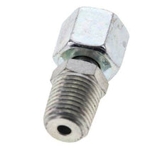8L & 1/4'' NPT Zink plated Steel Straight Swivel with Male Threads 315 bar Adjustable ISO 8434-1