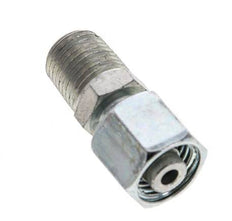 8L & 1/4'' NPT Zink plated Steel Straight Swivel with Male Threads 315 bar Adjustable ISO 8434-1