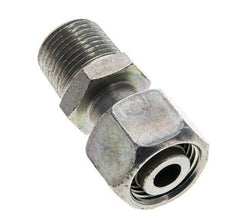 12L & 3/8'' NPT Zink plated Steel Straight Swivel with Male Threads 315 bar Adjustable ISO 8434-1