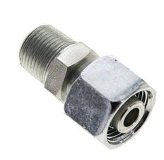 12S & 3/8'' NPT Zink plated Steel Straight Swivel with Male Threads 630 bar Adjustable ISO 8434-1