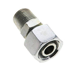 16S & 1/2'' NPT Zink plated Steel Straight Swivel with Male Threads 400 bar Adjustable ISO 8434-1