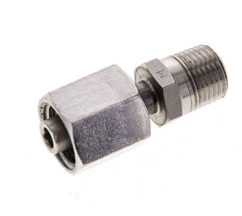 6L & 1/8'' NPT Stainless Steel Straight Swivel with Male Threads 315 bar Adjustable ISO 8434-1