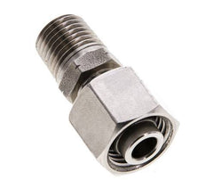 10L & 1/4'' NPT Stainless Steel Straight Swivel with Male Threads 315 bar Adjustable ISO 8434-1