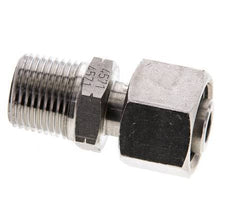 12L & 3/8'' NPT Stainless Steel Straight Swivel with Male Threads 315 bar Adjustable ISO 8434-1
