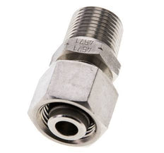 12L & 3/8'' NPT Stainless Steel Straight Swivel with Male Threads 315 bar Adjustable ISO 8434-1