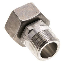 22L & 3/4'' NPT Stainless Steel Straight Swivel with Male Threads 160 bar Adjustable ISO 8434-1