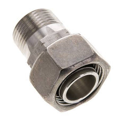 22L & 3/4'' NPT Stainless Steel Straight Swivel with Male Threads 160 bar Adjustable ISO 8434-1