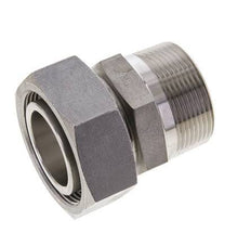 42L & 1-1/2'' NPT Stainless Steel Straight Swivel with Male Threads 160 bar Adjustable ISO 8434-1