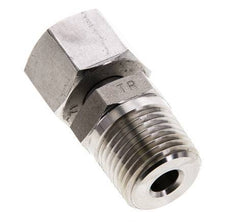 12S & 1/2'' NPT Stainless Steel Straight Swivel with Male Threads 630 bar Adjustable ISO 8434-1