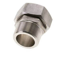 42L & 1-1/2'' NPT Stainless Steel Straight Swivel with Male Threads 160 bar FKM O-ring Sealing Cone Adjustable ISO 8434-1