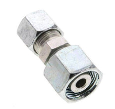 10S & 14S Zink plated Steel Straight Cutting Fitting with Swivel 630 bar ISO 8434-1