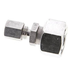 6L & 15L Stainless Steel Straight Cutting Fitting with Swivel 315 bar ISO 8434-1