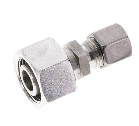 8L & 15L Stainless Steel Straight Cutting Fitting with Swivel 315 bar ISO 8434-1