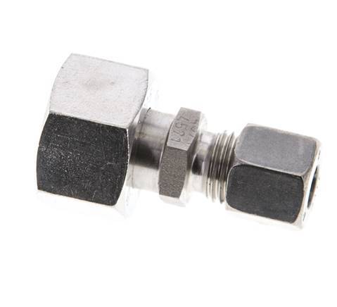 8L & 15L Stainless Steel Straight Cutting Fitting with Swivel 315 bar ISO 8434-1