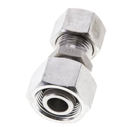 12L & 15L Stainless Steel Straight Cutting Fitting with Swivel 315 bar ISO 8434-1