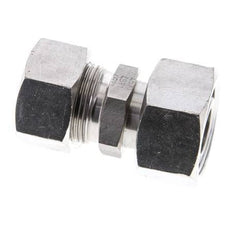 18L & 22L Stainless Steel Straight Cutting Fitting with Swivel 160 bar ISO 8434-1